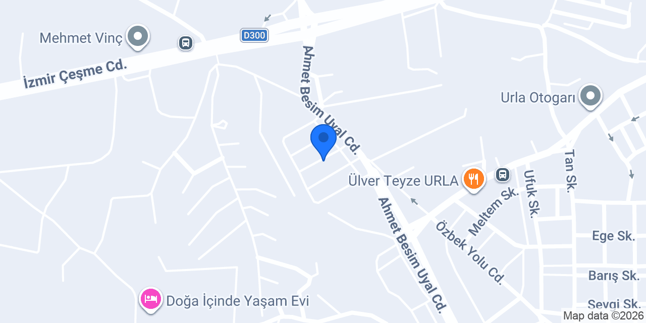 Hangar Motors Urla konumu