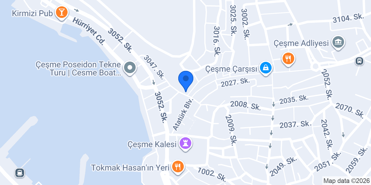 Muharrembey Otel konumu