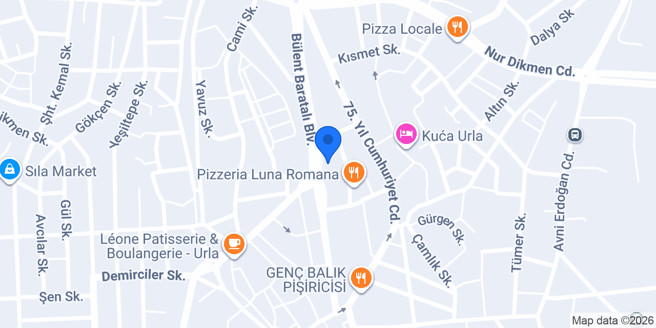 Urla Hukuk Bürosu konumu