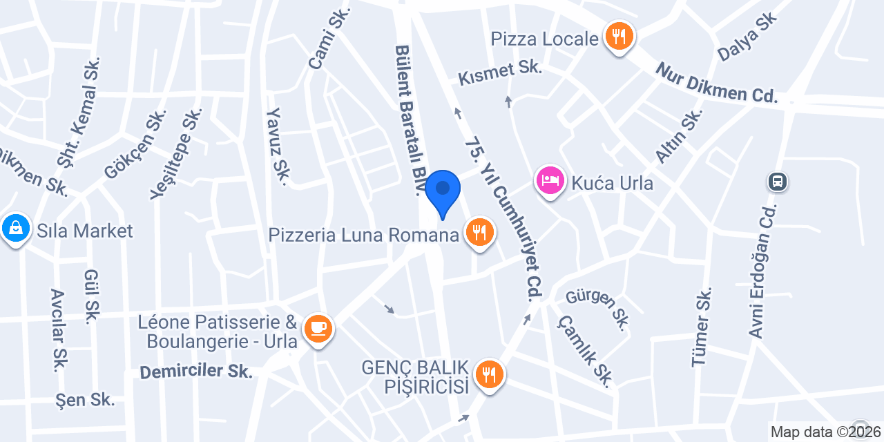 ROYDEN KUYUMCULUK URLA konumu