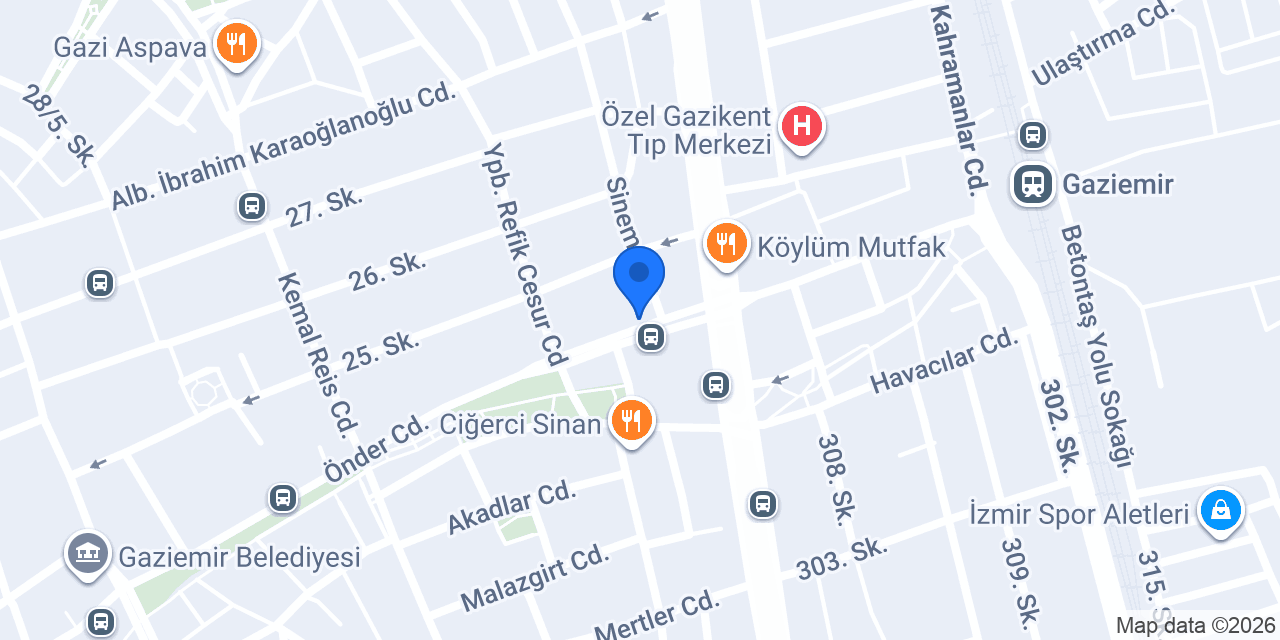 Ezgi Çiçekçilik konumu