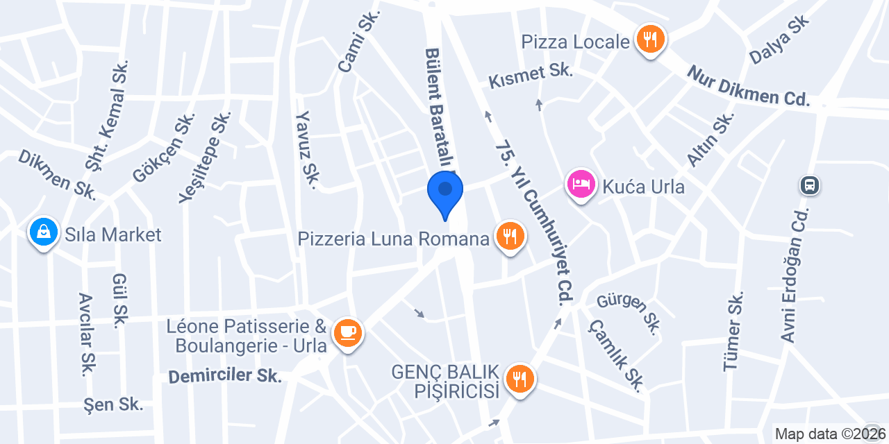 Ünlüer Mutfak konumu