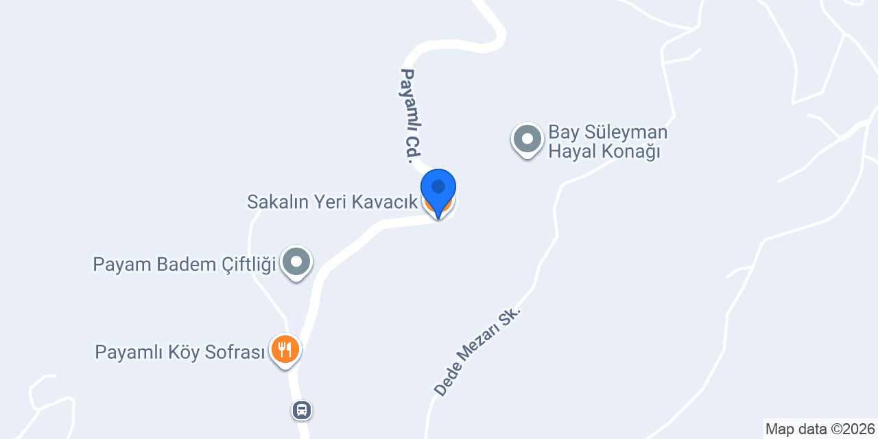 Sakalın Yeri Kavacık konumu