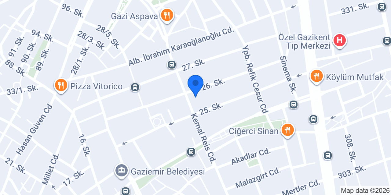 Kuaför Mecit Yiğit konumu