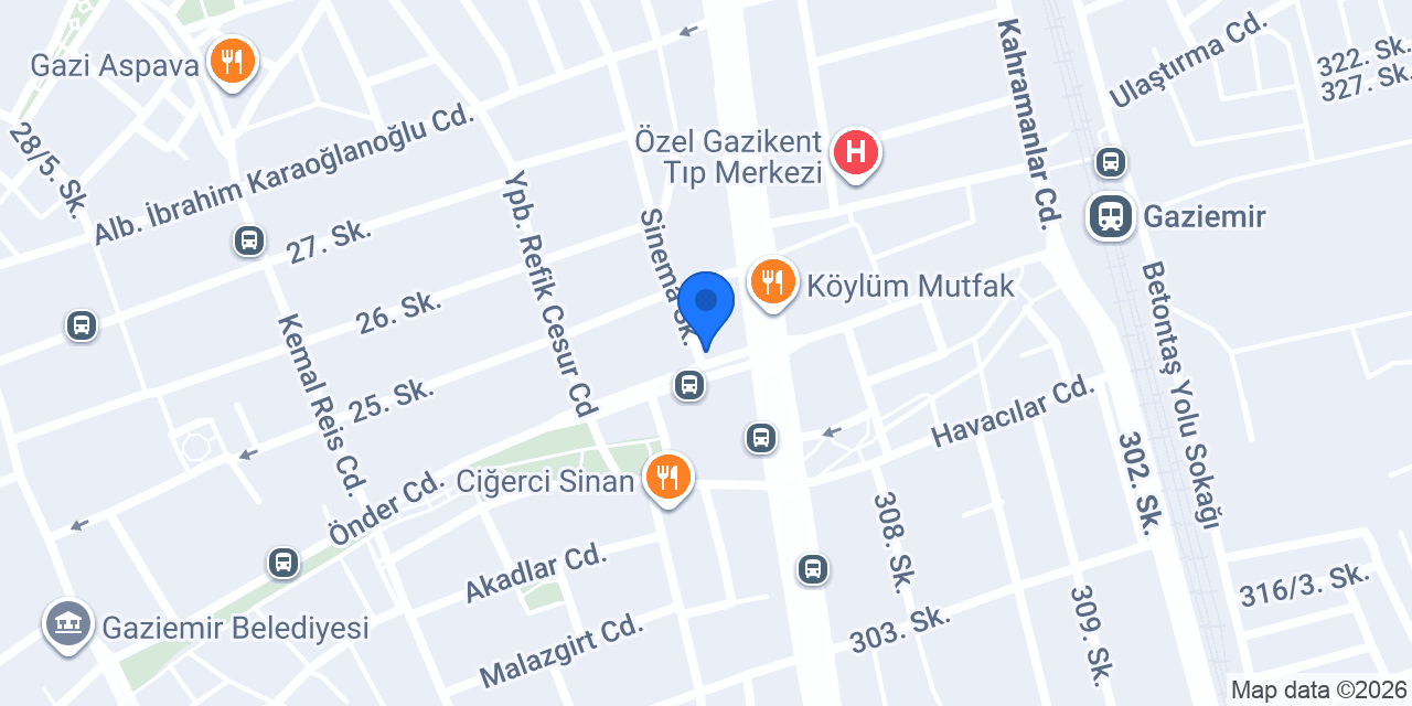 Yağmur Arpacı Beauty konumu