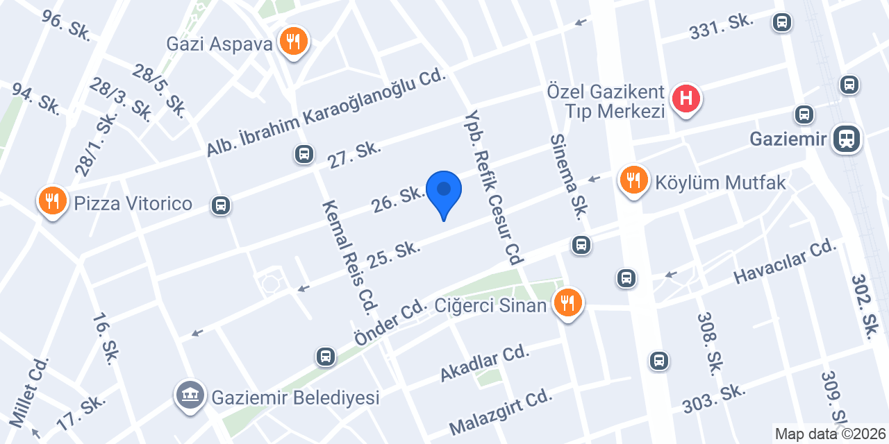 Özdaş Sigorta konumu
