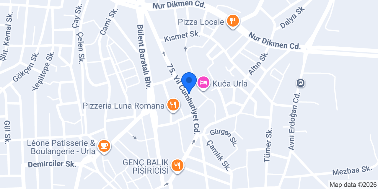 Cadde Kuaför urla konumu