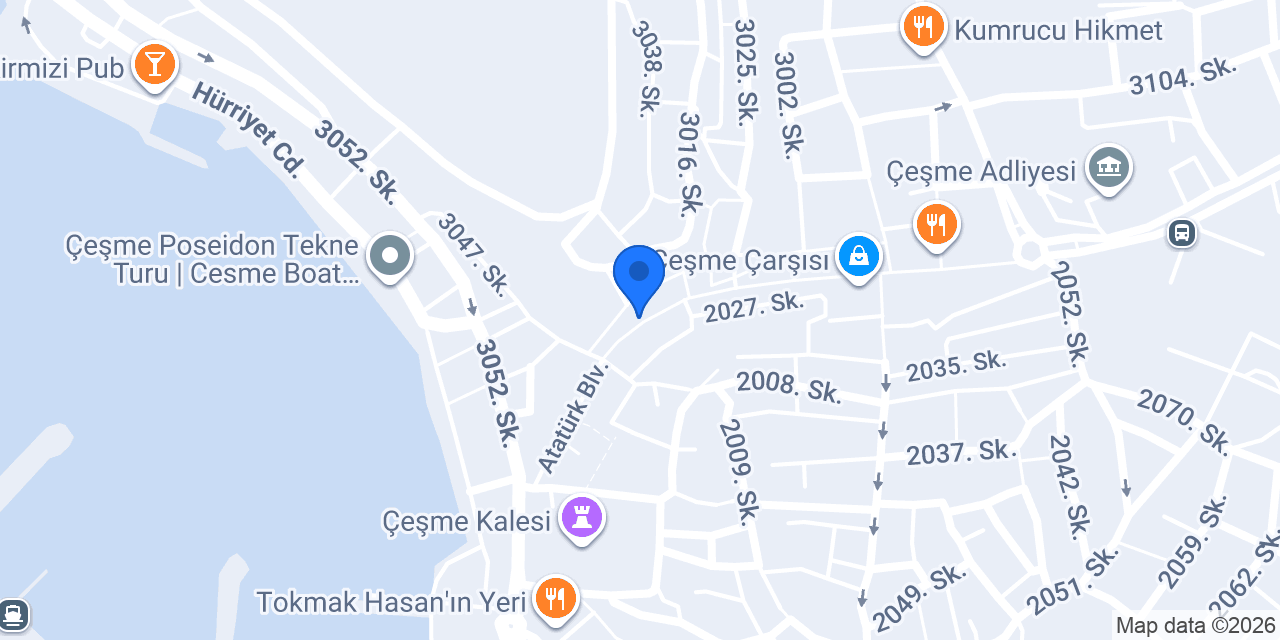 Savcı Tattoo (Çeşme) konumu