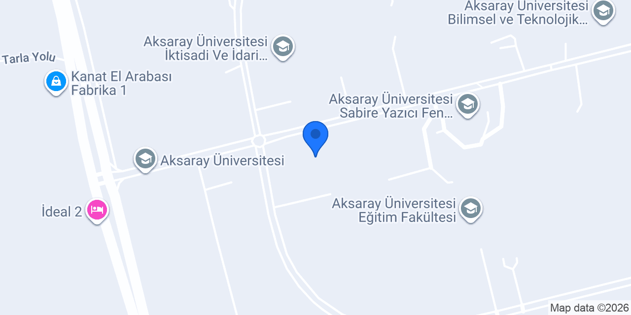 Aksaray Universitesi Dış İlişkiler (Inernational Relations) konumu