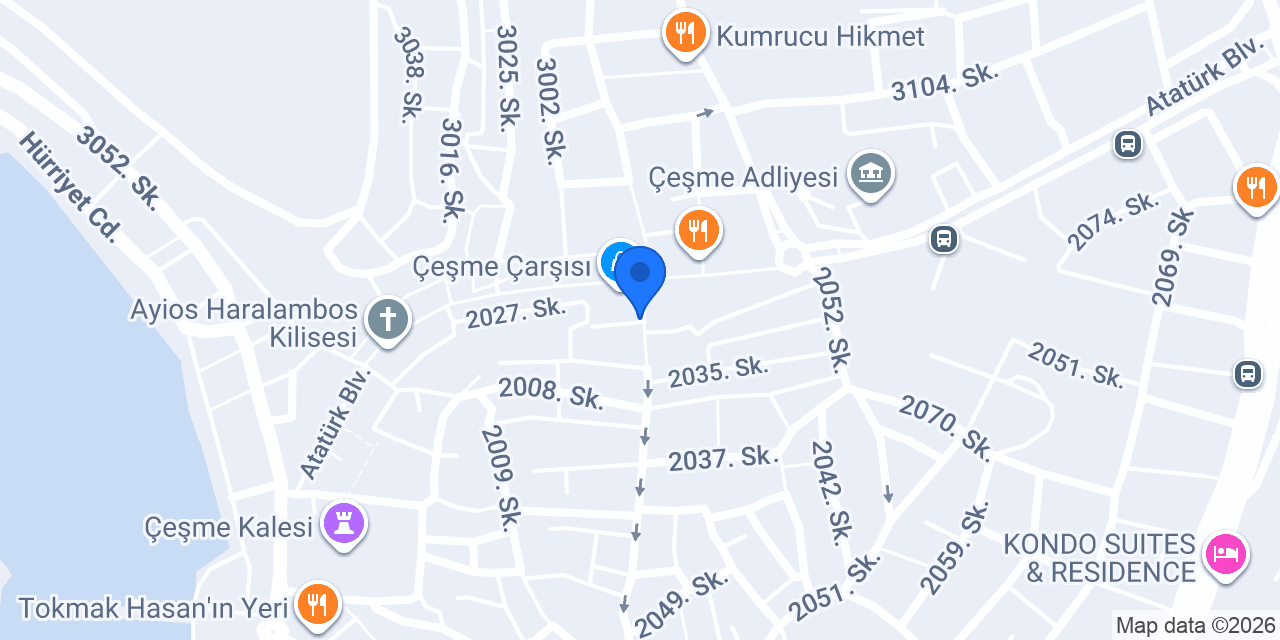 Duygu Kırtasiye Çeşme konumu