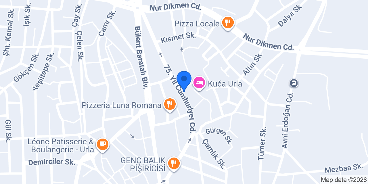 Urla Mimarlık konumu