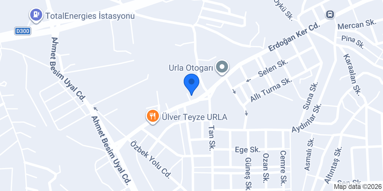 DURU DRY KURUTEMİZLEME VE ÇAMAŞIR EVİ konumu