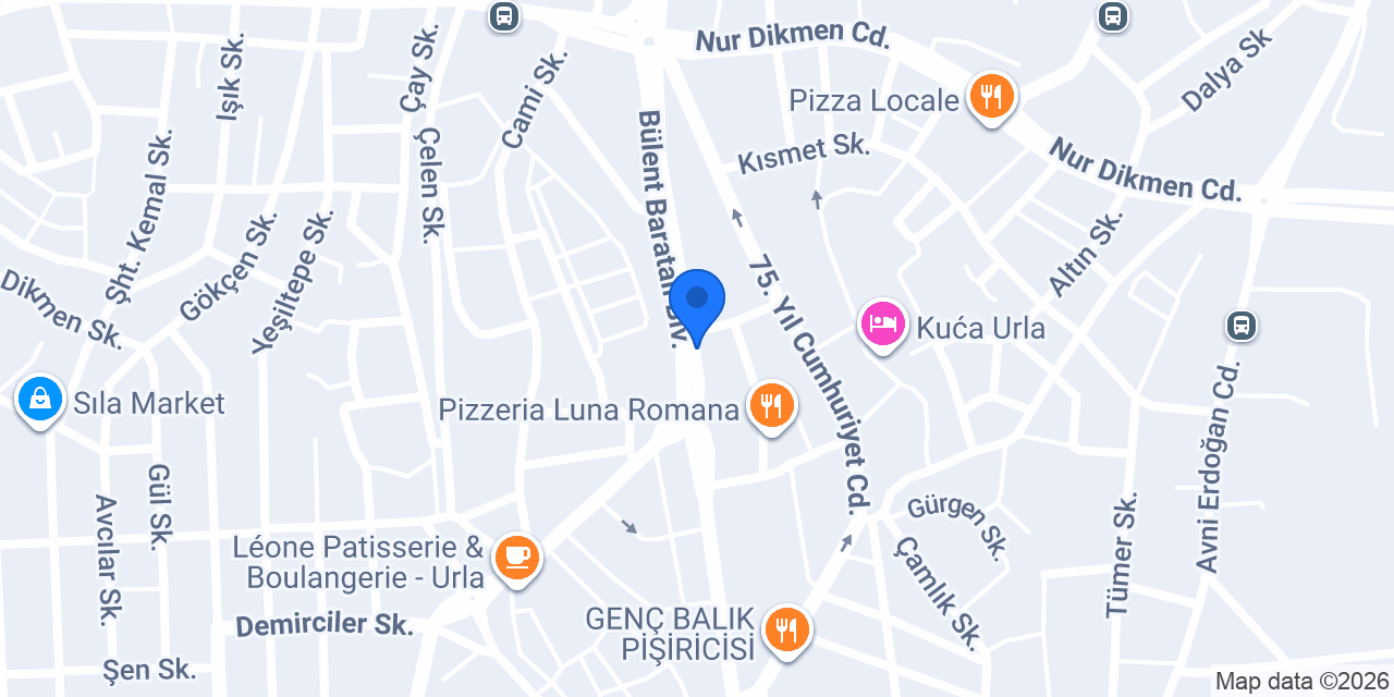 Vodafone Cep Merkezi konumu