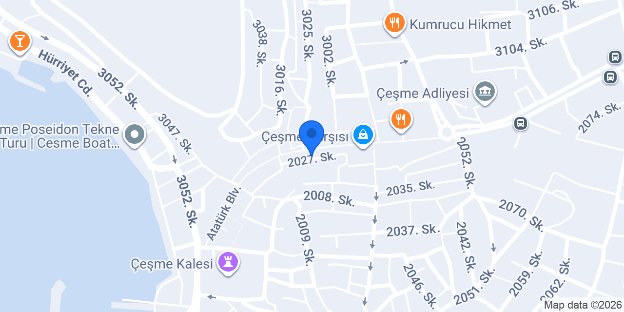 Helvacı Ali Çeşme konumu