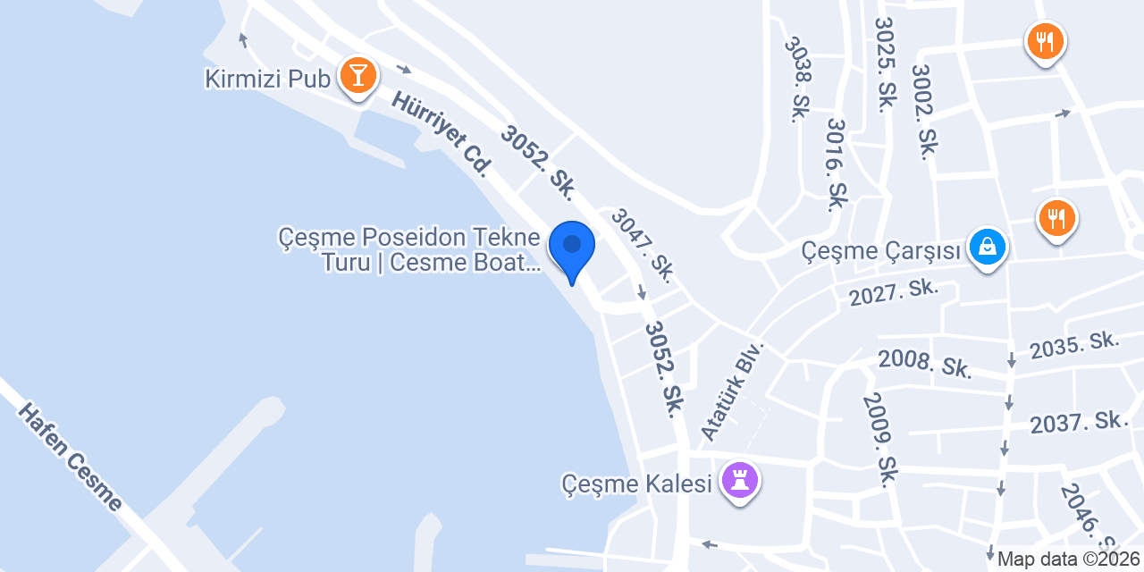 Nirvana Cesme Tekne Turu konumu