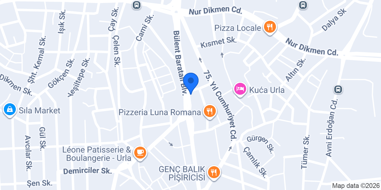 Atasay Urla konumu