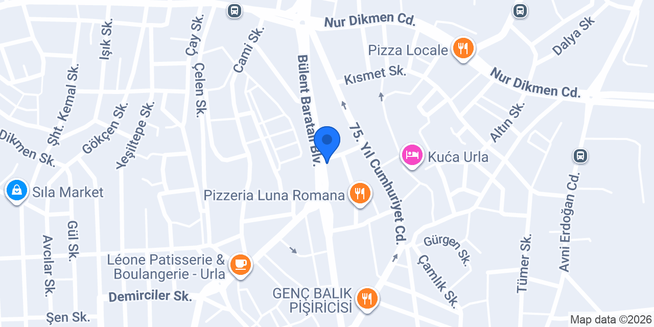 Çilli Kırtasiye konumu