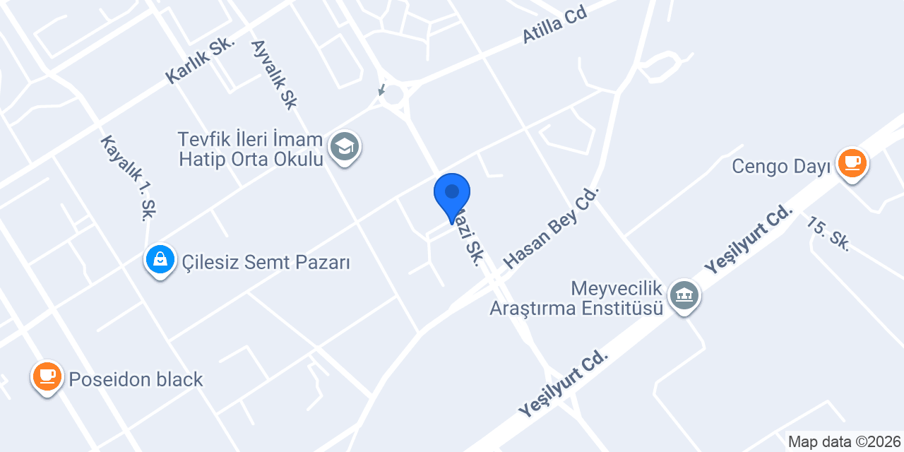 Malatya Köroğlu Taşımacılık konumu