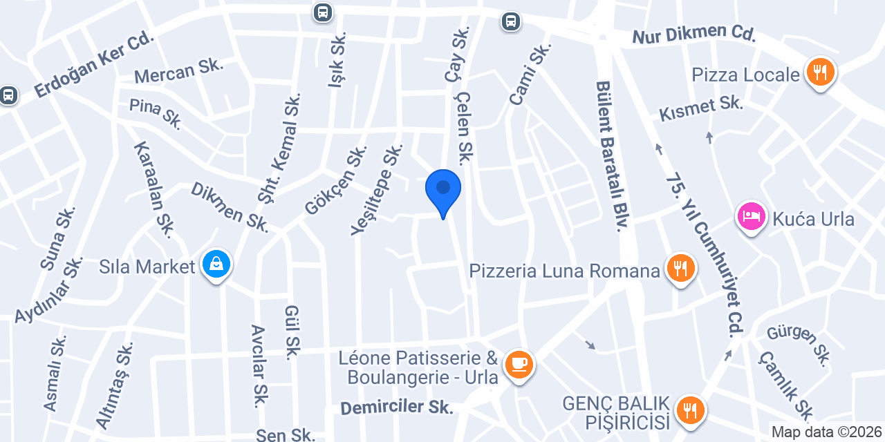 Urla Daikin Servisi konumu