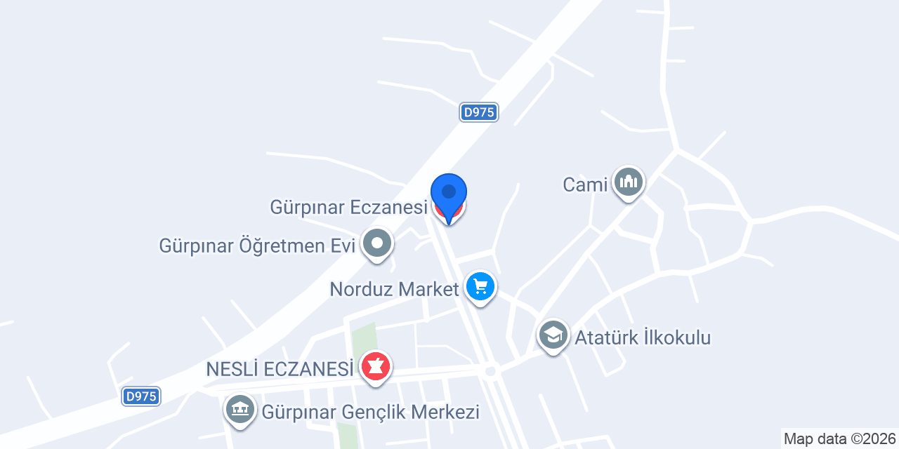 Gürpınar Eczanesi konumu