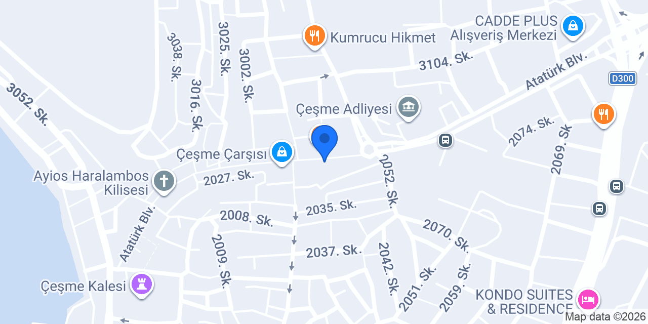 CESURLAR OTEL konumu