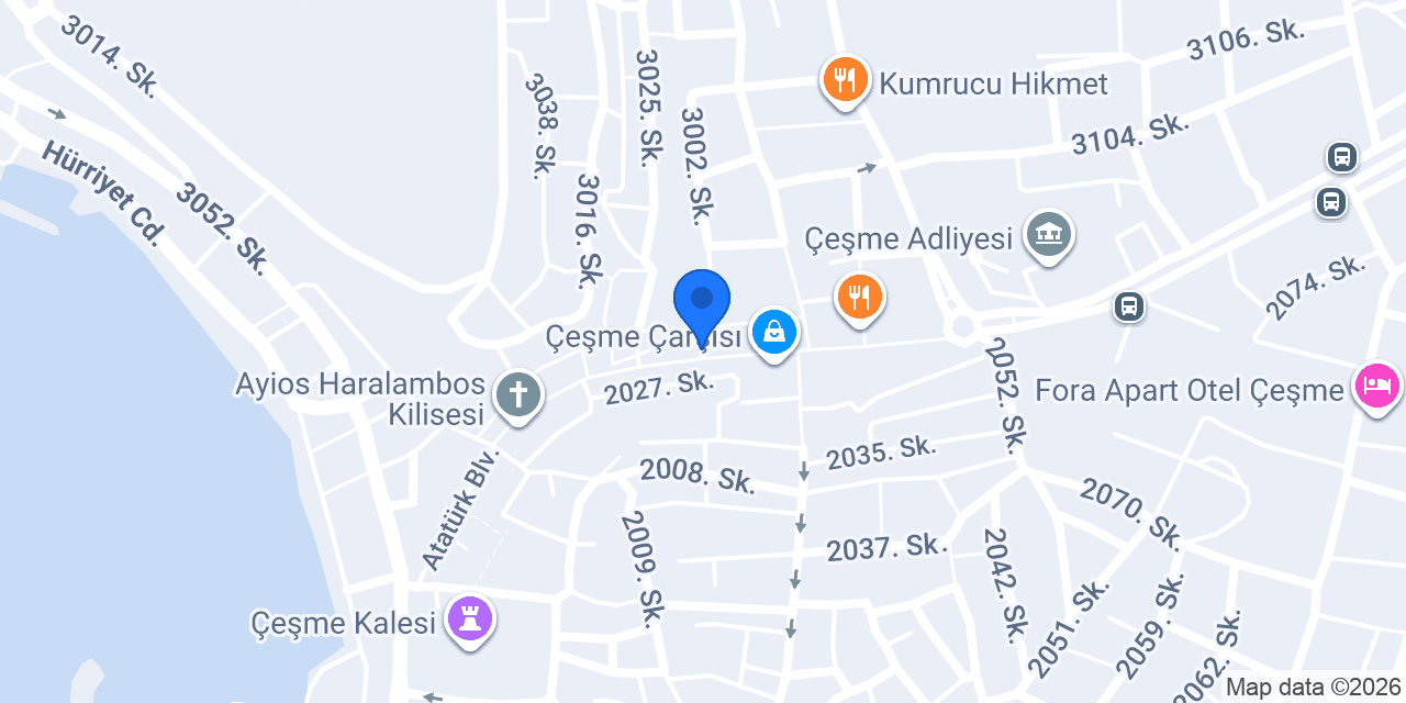Çeşme Tostçusu konumu