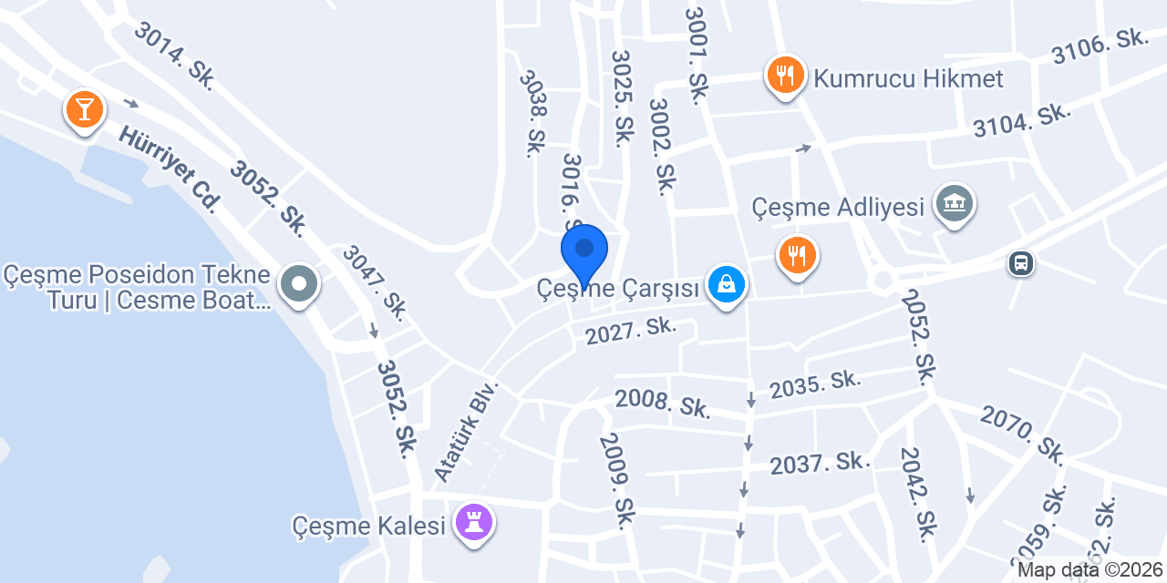 Çeşme Havaalanı Transfer | By Ozansoy konumu