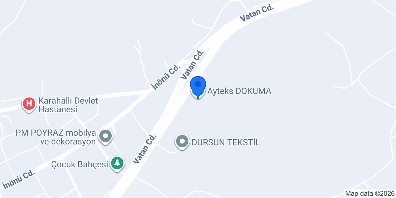 Ayteks DOKUMA konumu