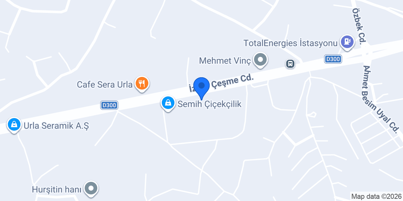 Ümit Çiçekçilik Peyzaj konumu