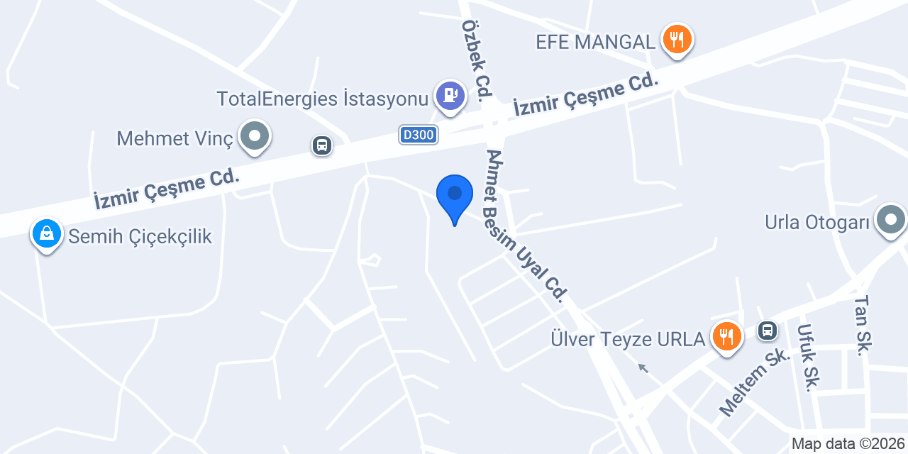 Apak Tarım Market konumu