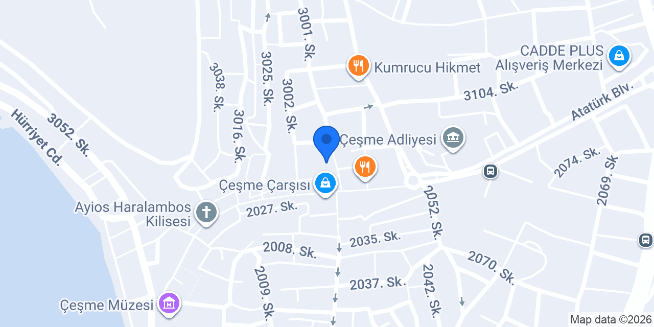 ÇEŞME OPTİK konumu
