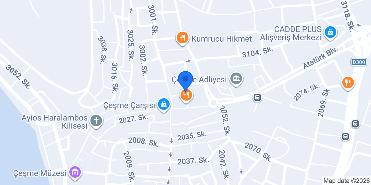 Çeşme Uzun Emlak konumu