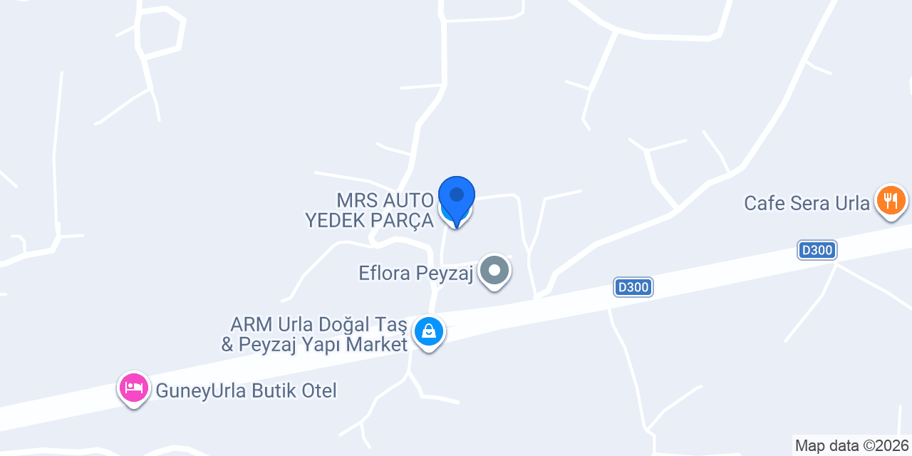 MRS AUTO YEDEK PARÇA konumu