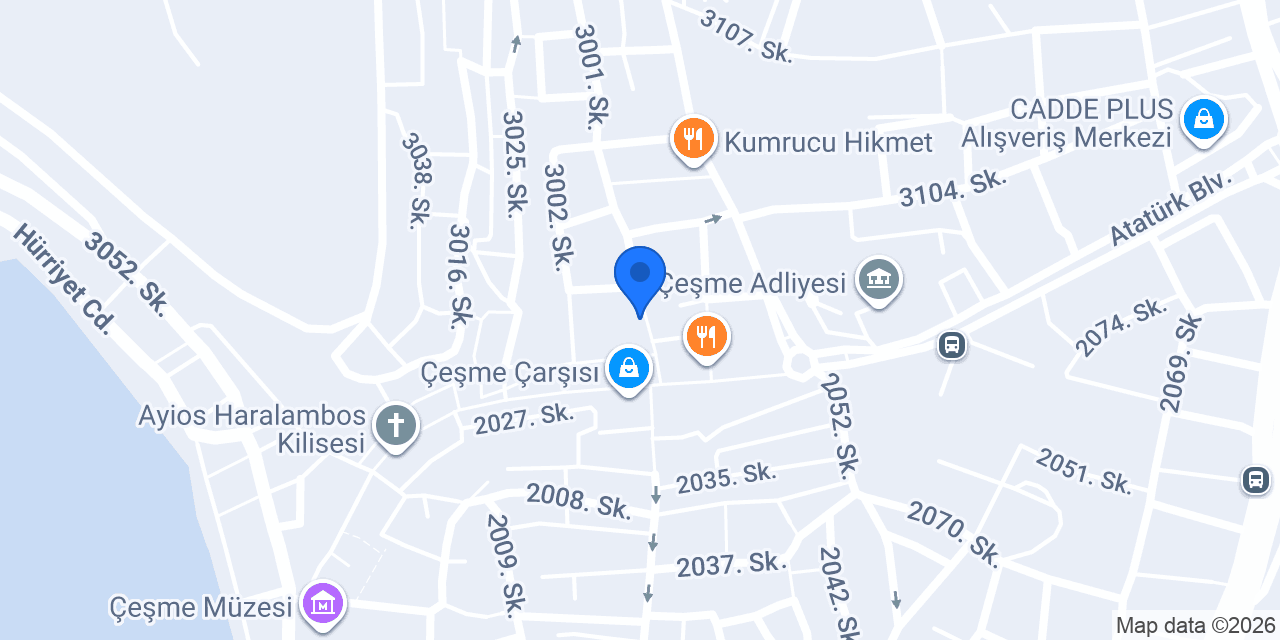 Marshall - Çiçek Ticaret konumu
