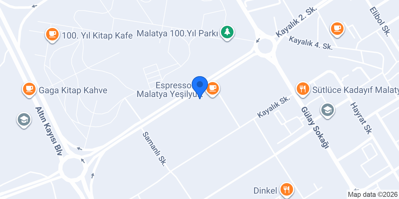 KARTAL HAFRİYAT MALATYA konumu