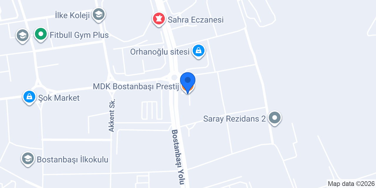 MDK Bostanbaşı Prestij konumu