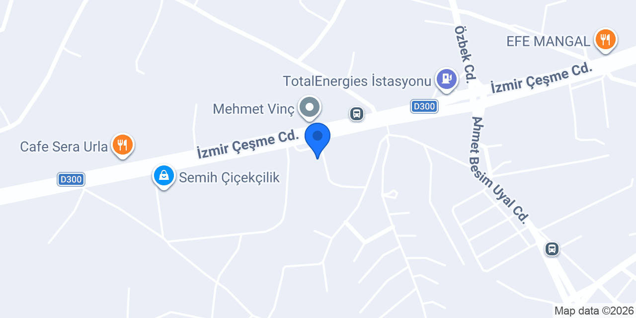 Karden Pansiyon konumu