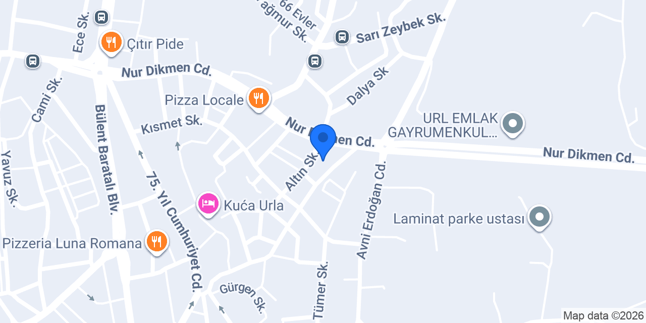 Urla Diş Hekimi Ecem Gökırmak konumu