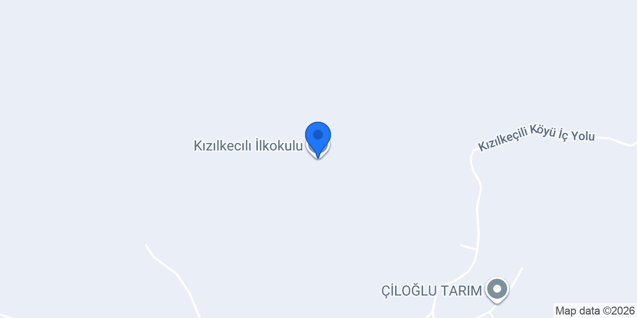 Kızılkecılı İlkokulu konumu