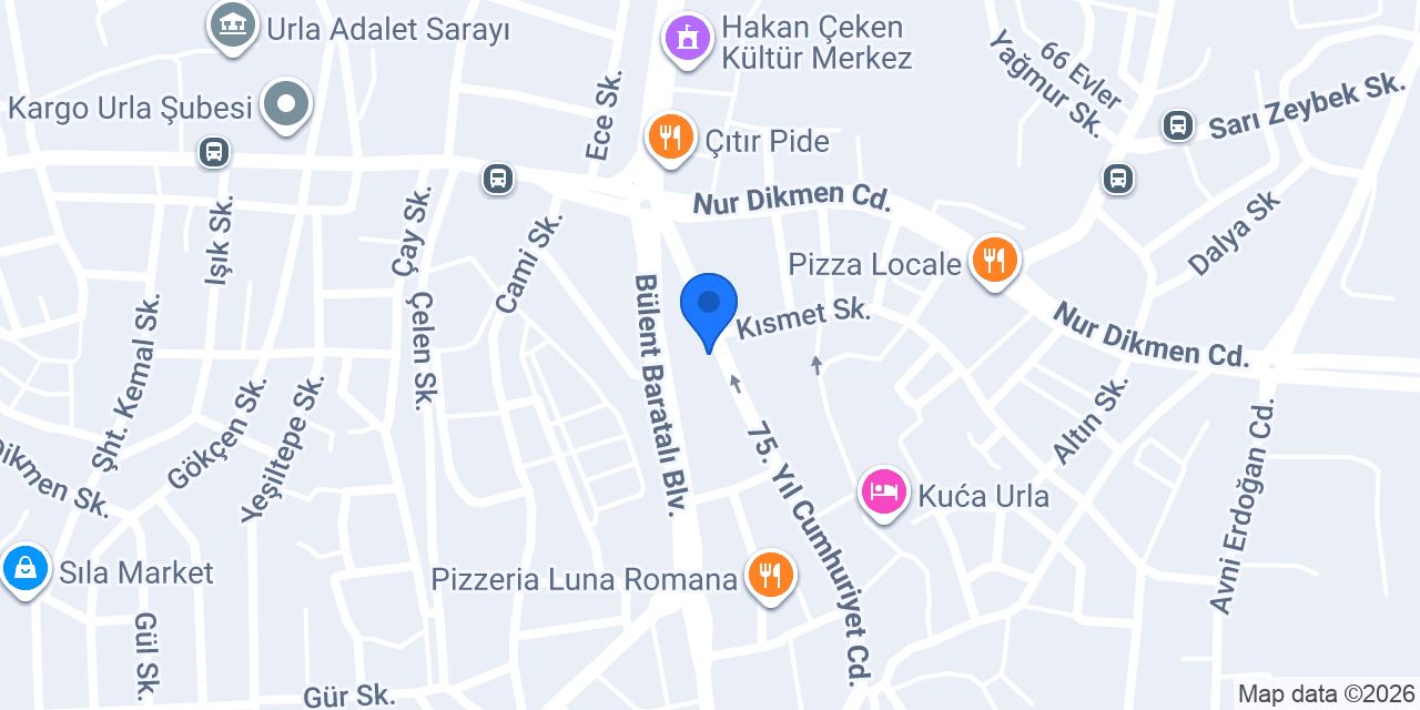 ÇİDO Urla | Flowers & Events konumu