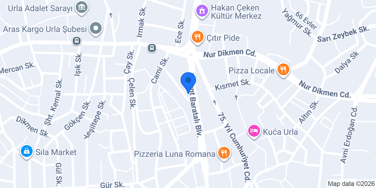 Aslan Avukatlık Bürosu konumu