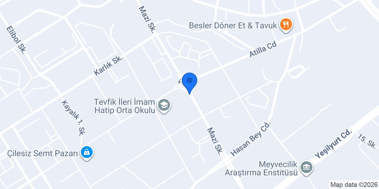 Berber İzzet - Eda Erkek Kuaförü konumu