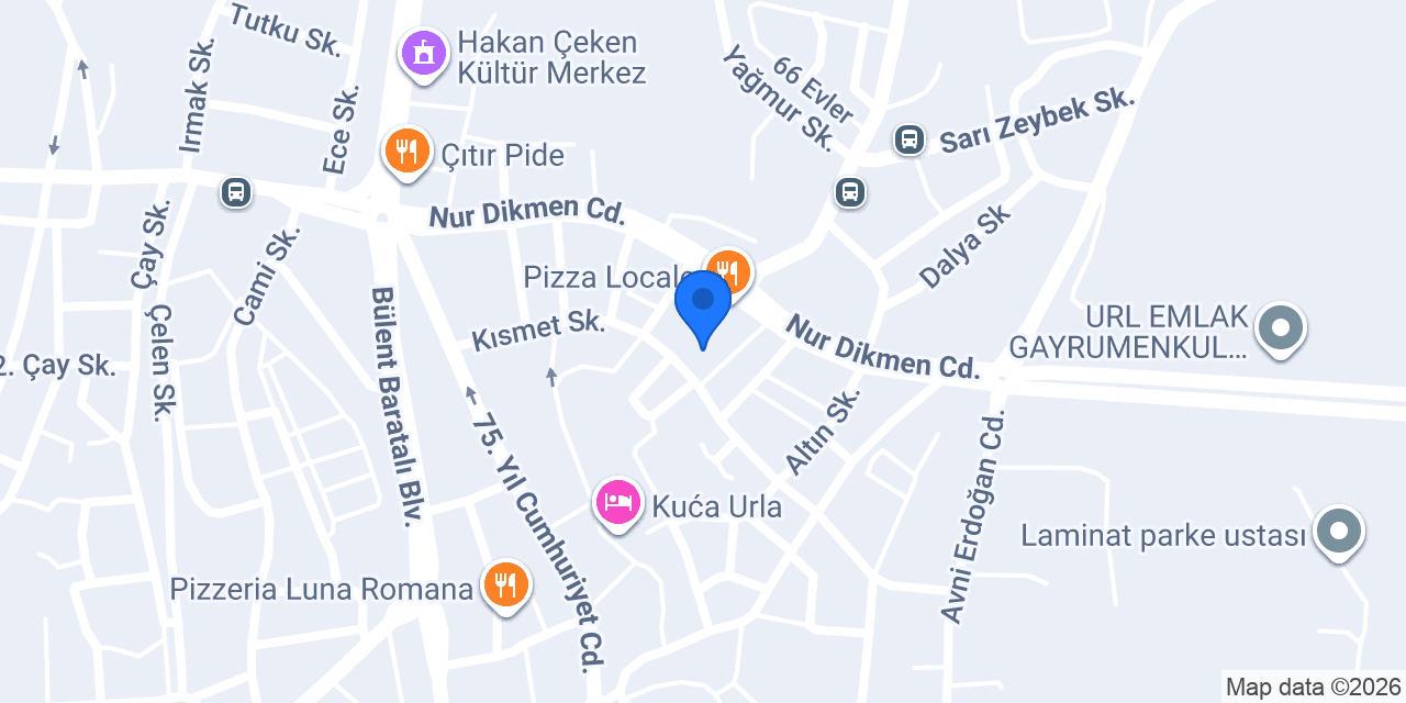 Bloom Urla konumu