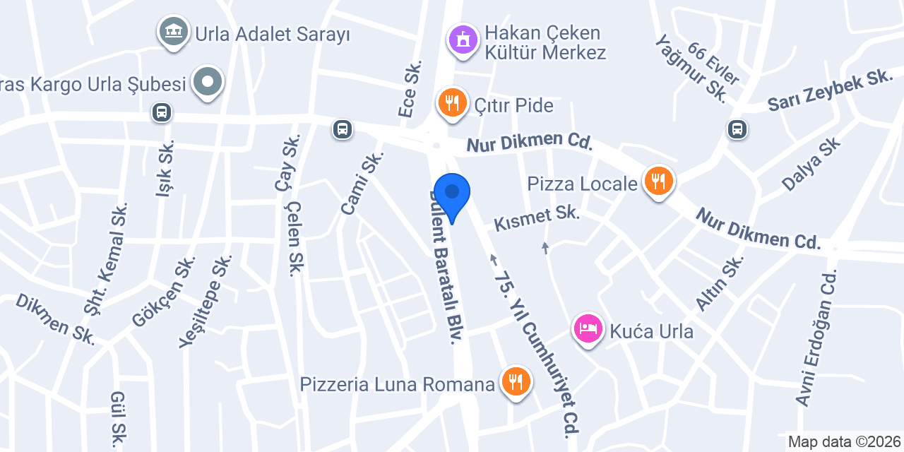 Atölye Pür konumu