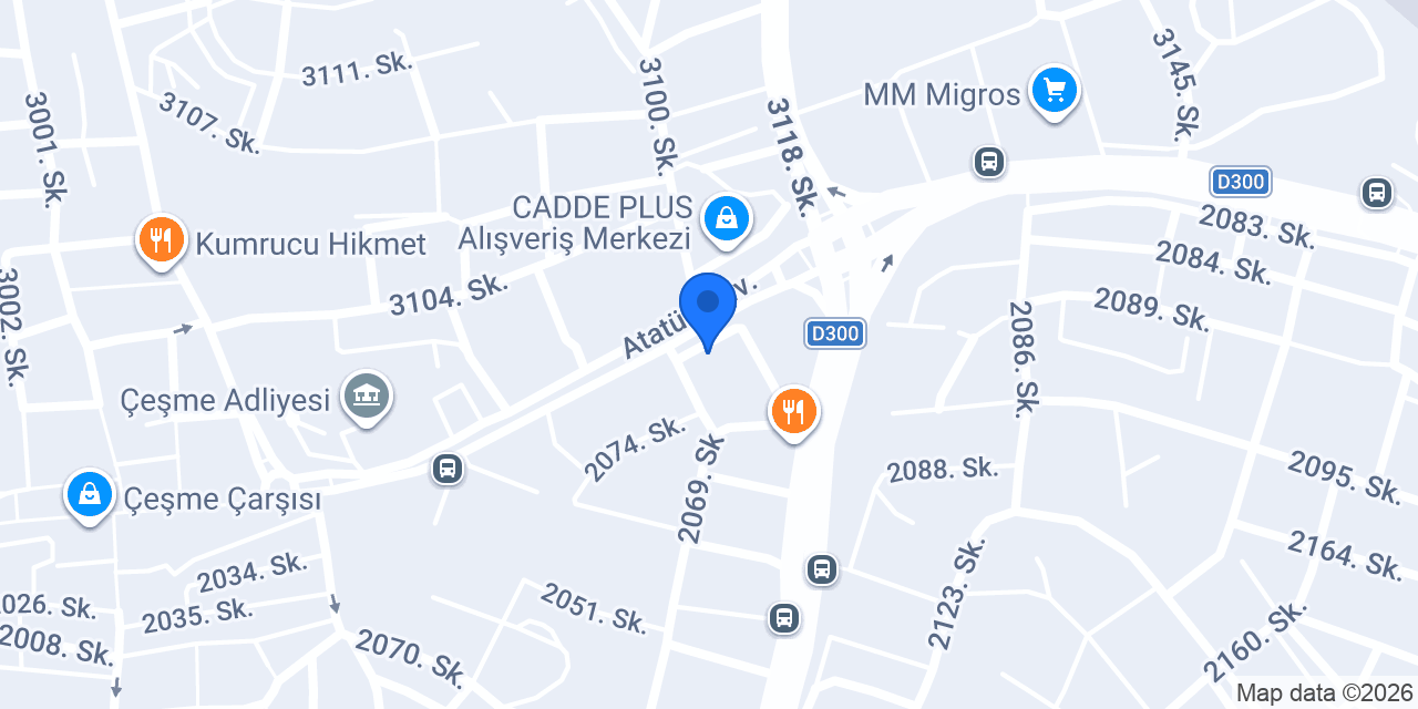 Alaçatı Bisiklet Motor konumu