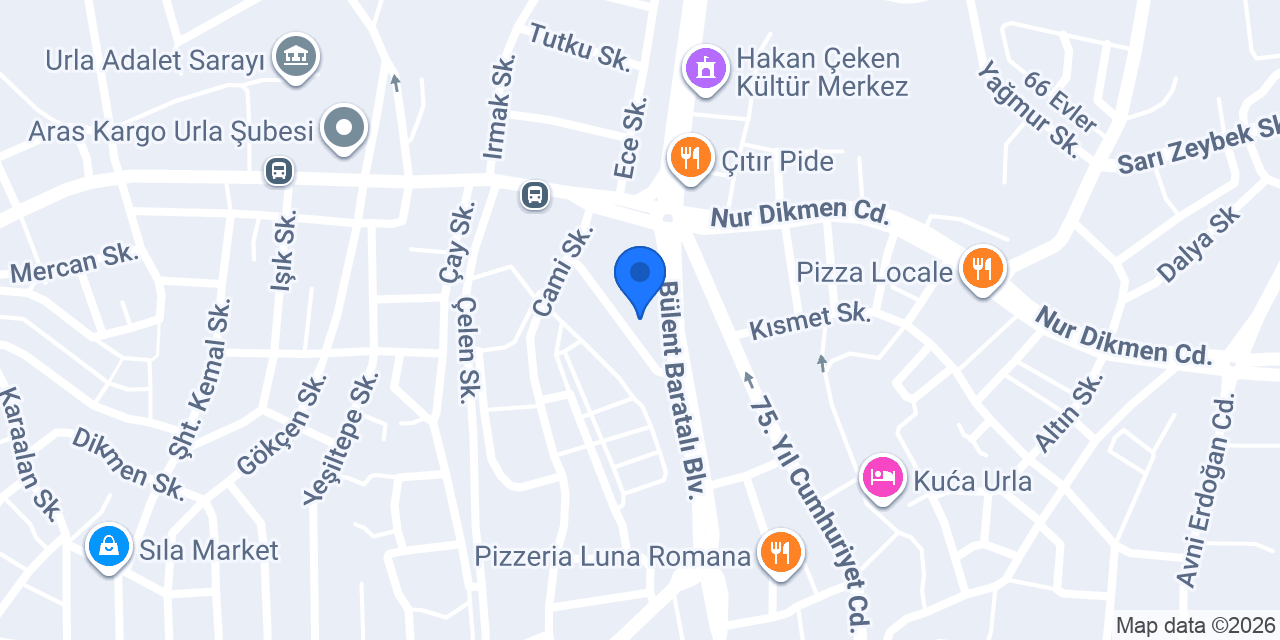 Urla Koltuk Döşeme konumu
