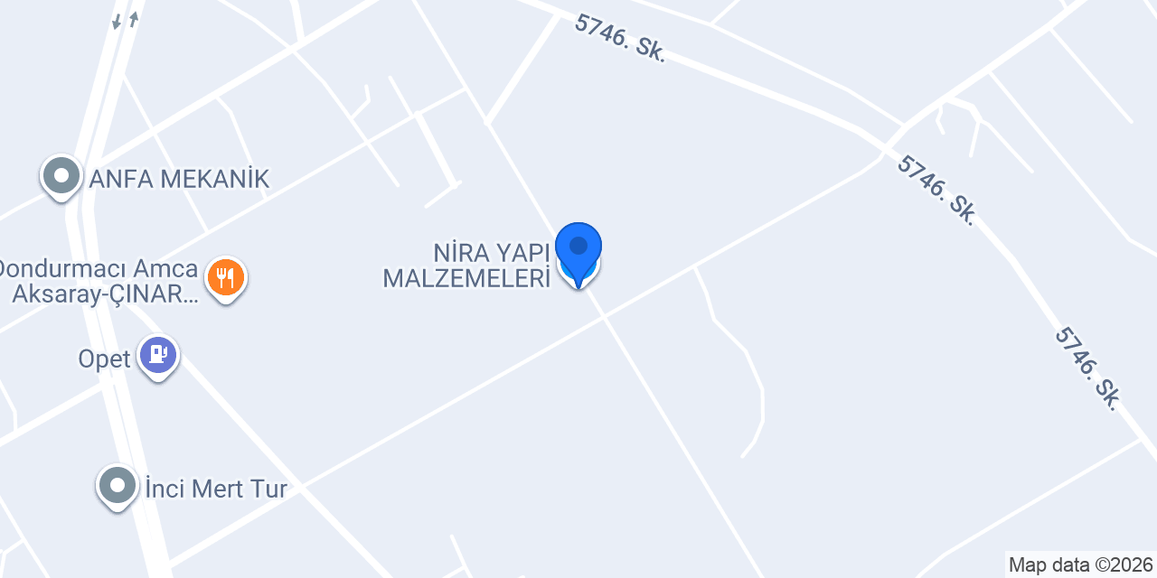 NİRA YAPI MALZEMELERİ konumu