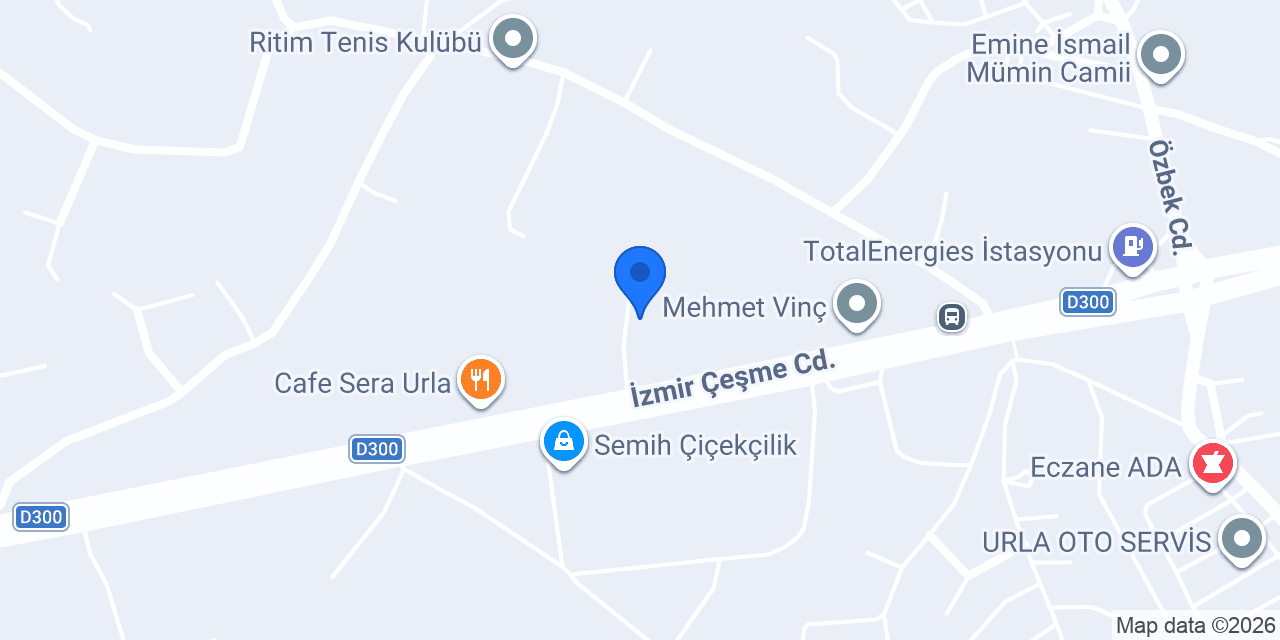 Urla Vinç & platform konumu