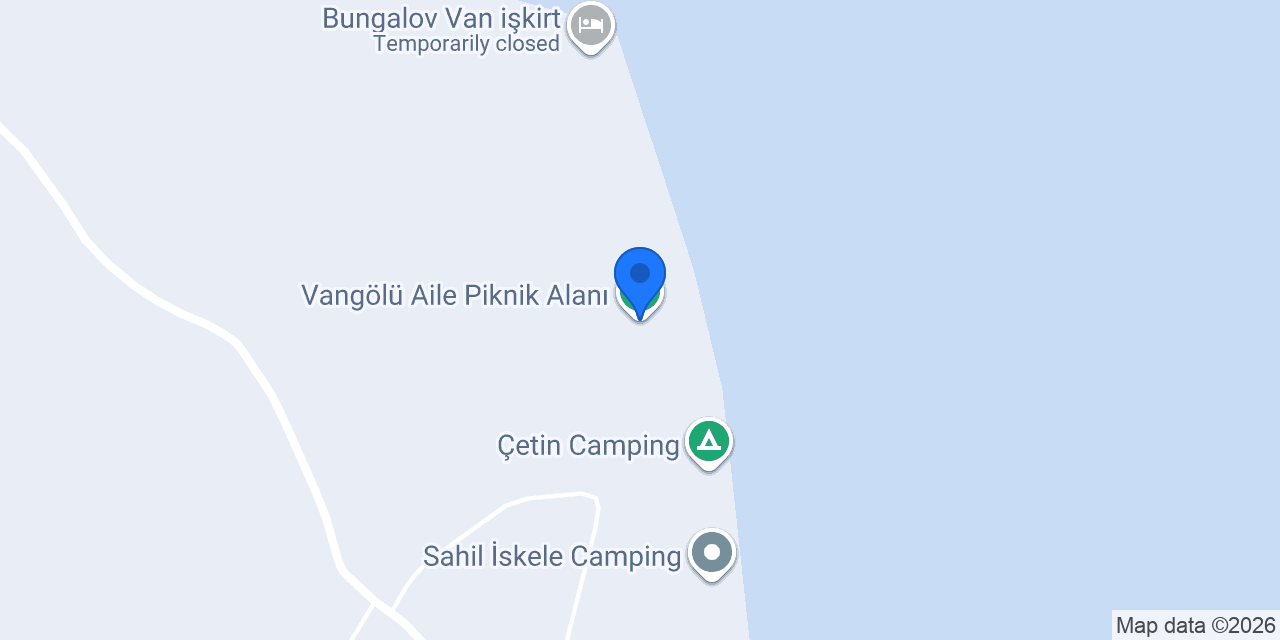 Vangölü Aile Piknik Alanı konumu