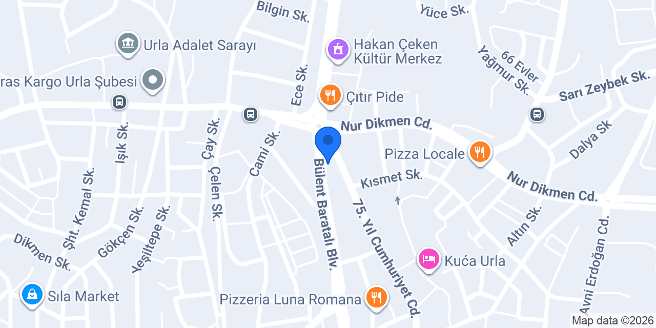 Elit Rent A Car konumu